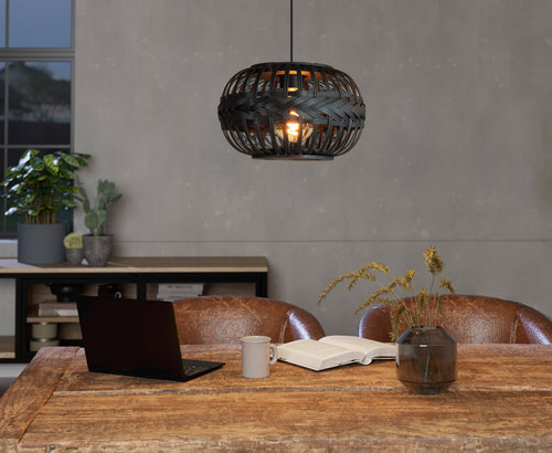 EGLO hanglamp Towcester - zwart