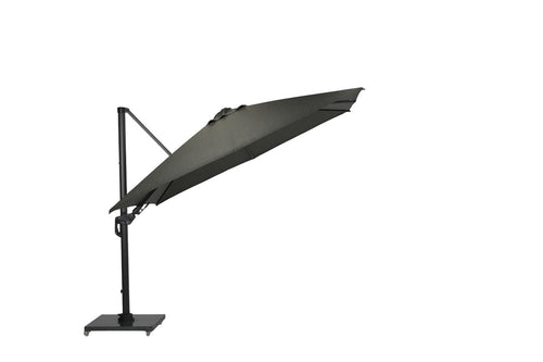 Garden Impressions Hawaii Deluxe parasol - 300x300 cm - carbon black- mos groen - vtwonen shop