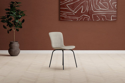 Rebellenclub  Daldal Eetkamerstoel - Set van 2 - Beige