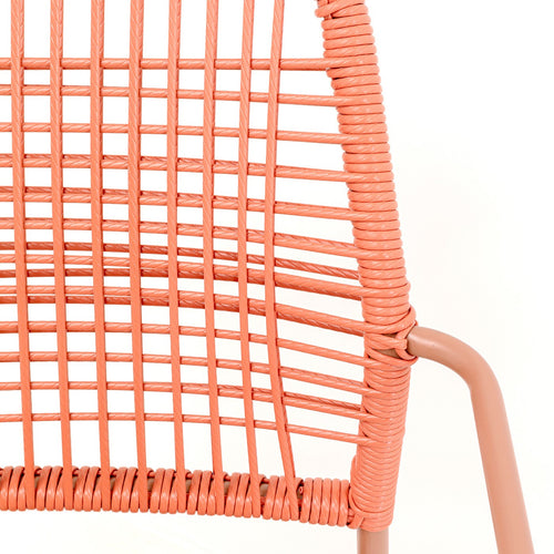 Kare Design Tuinstoel met armleuningen Madagascar rood - vtwonen shop