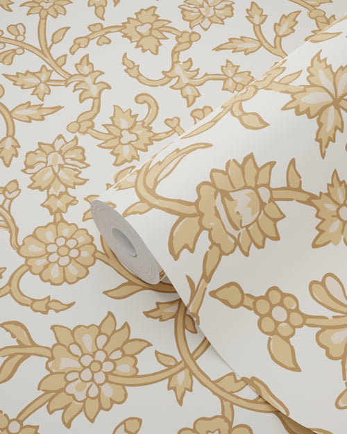 ESTAhome behang vintage bloemen bruin - 50 x 900 cm - 131520