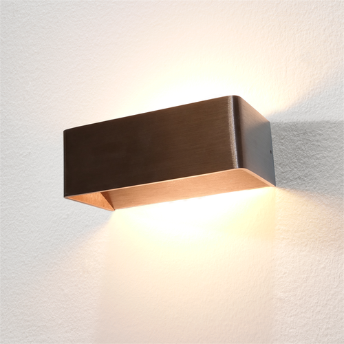 Artdelight Wandlamp Mainz - Donker Brons