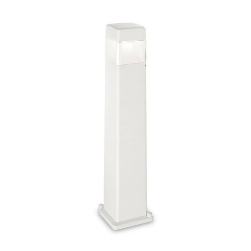 Ideal Lux Elisa - 1 Light Outdoor Tuinpaal Wit IP44