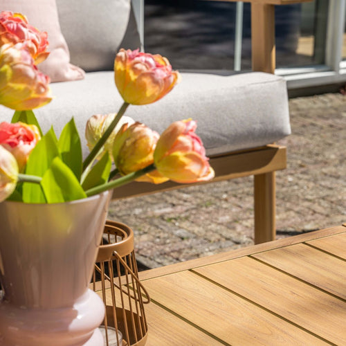Garden Impressions Loungebank Ariane - light teak look