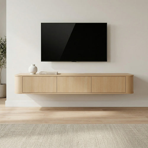 DÉJA Living Tv-meubel Lino - Naturel - 160x40x25cm