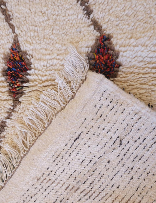 AFK Living vloerkleed Berber - handgemaakt - Wol - 106 x 147 cm - vtwonen shop