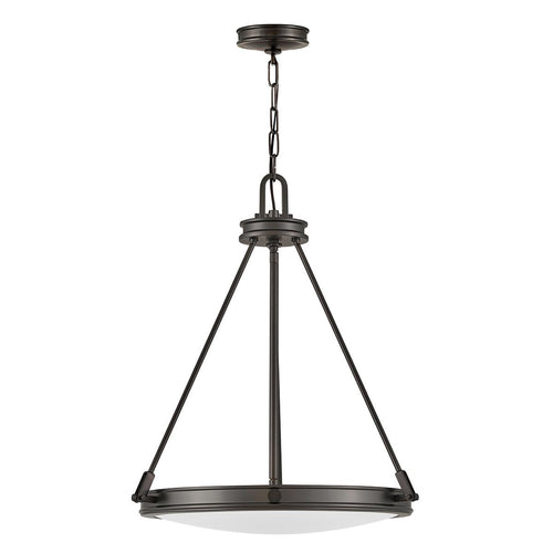 Pendelleuchte Deckenleuchte Modern Schwarzoxid 4x E14