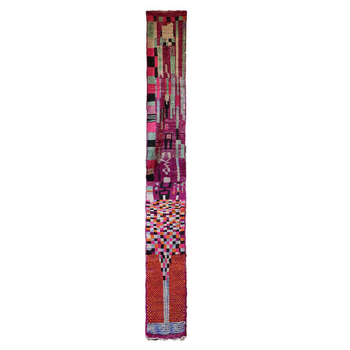 AFK Living vloerkleed Berber - handgemaakt - Wol - 75 x 768 cm