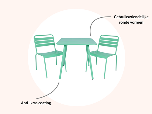 MaximaVida metalen tuinset Max cactus 80 cm