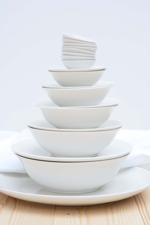 vtwonen - Kommen - Wit - 18 cm - Set van 6