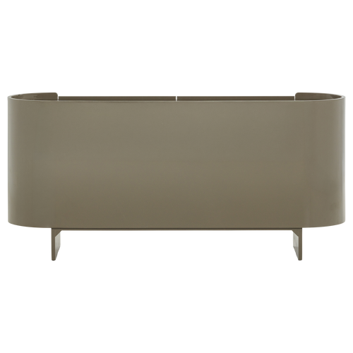 WOOOD tv meubel 160 cm Liora - Hout - Hoogglans Groen - 75x160x45