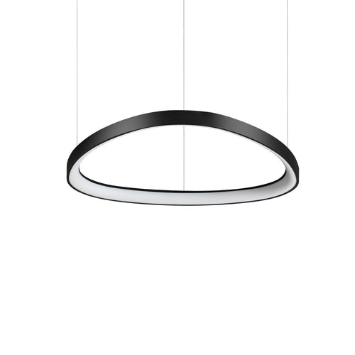 LED decoratieve geïntegreerde hanglamp zwart, 3000K