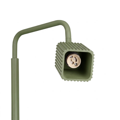 Sollux Lighting Vloerlamp RAYO 1 olijfgroen - 30x30x160cm