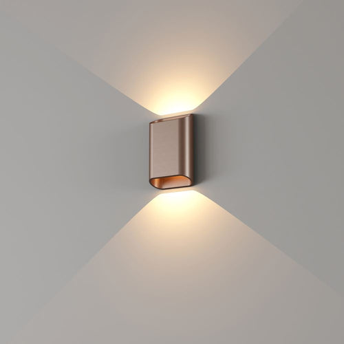 Artdelight Wandlamp Diaz S - Donker Brons
