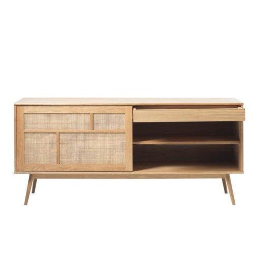 Olivine Boas houten sideboard naturel - 180 x 45 cm - vtwonen shop