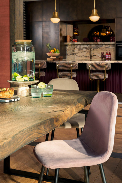 Mica Decorations Drankdispenser met Kraantje - 6 liter - Gerecycled glas - Transparant - vtwonen shop