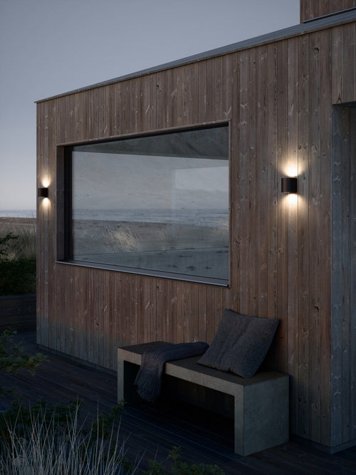 Nordlux Canto 2 | Wandlamp | Zeegrijs Zwart | LED Module | Seaside