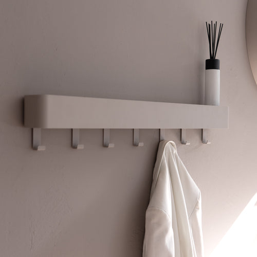 Spinder Design kapstok Dax Play 7 - Silky Taupe - 7 haken