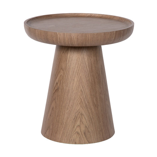 Atmooz bijzettafel Dilys - naturel - Ø 50 x H 53 cm