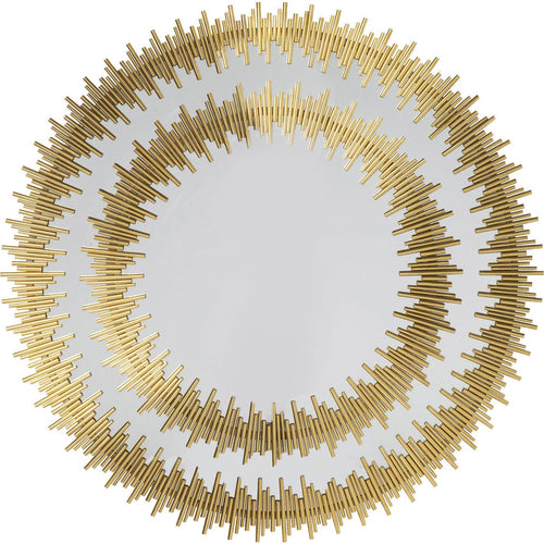 Kare Design Spiegel Solare Gouden Ø132cm