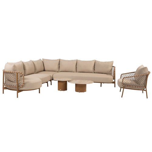 4 Seasons loungeset Martinique 6-delig - amber