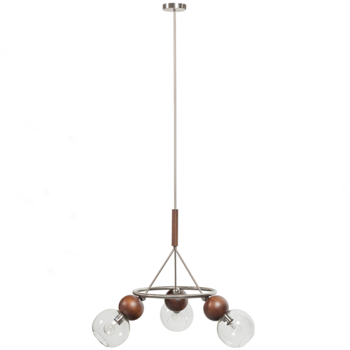 BePureHome hanglamp Babble 3 Bollen - Glas - Bruin - 60x90x90 - vtwonen shop