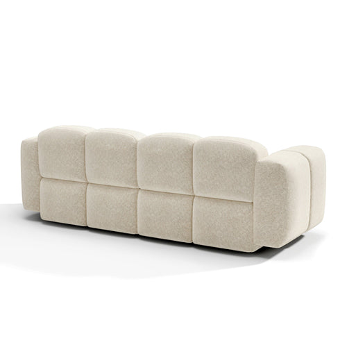 Premium Interiors - Modulaire bank MOSS - velours met structuur  180cm