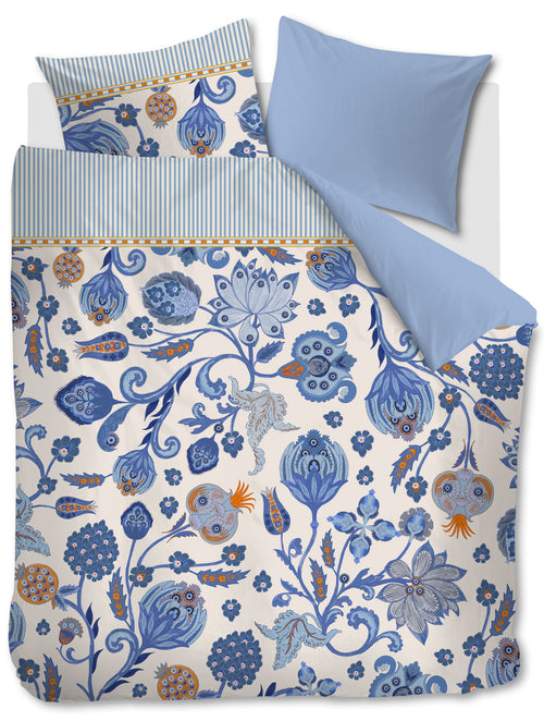 Oilily Dekbedovertrek Taya - 240 x 200/220 cm - Blauw
