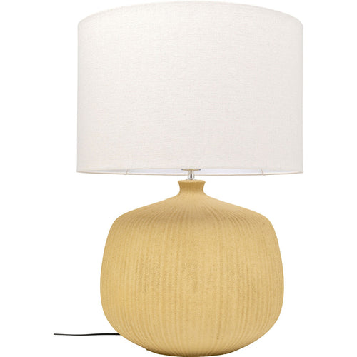 Kare Design Tafellamp Luma geel 70cm