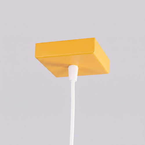 Sollux Lighting Hanglamp RAYO 1 geel - 8x8x118cm
