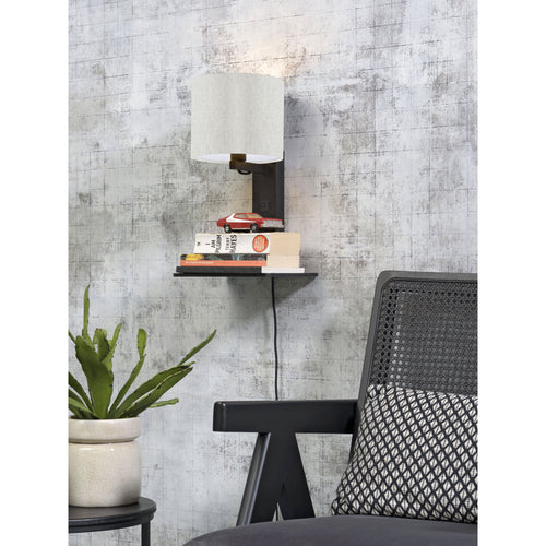 GOOD&MOJO wandlamp Andes - zwart - 19x24x36cm - vtwonen shop