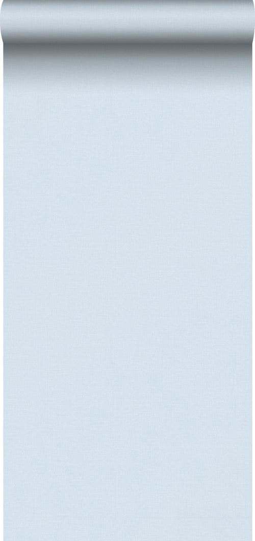 Sanders & Sanders behang linnenstructuur blauw - 53 cm x 10 m - 640585 - vtwonen shop