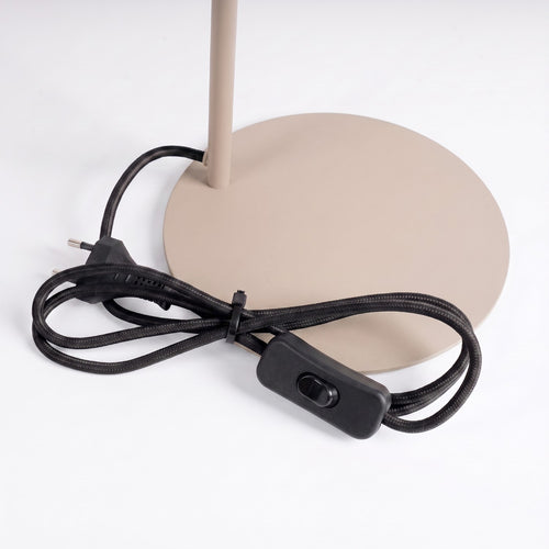 Sollux Lighting Tafellamp NOX taupe - 18x18x35cm