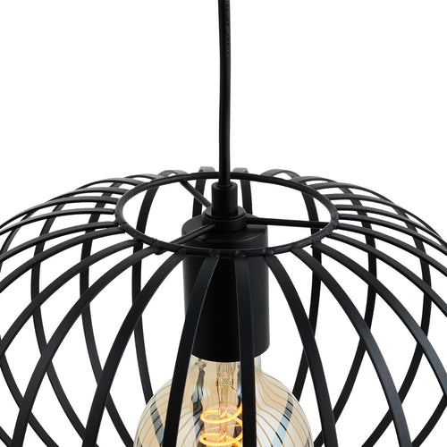 Lighto | Design hanglamp zwart 30cm Ø | Julia - vtwonen shop