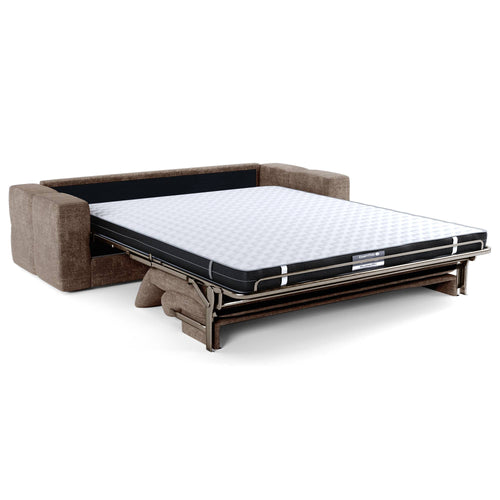 Premium Interiors - Snel uitklapbare slaapbank VIBE - gewaafd fluweel mol 226cm