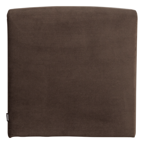 WOOOD eetbank 84 cm rugleuning Mojo Base - Velvet - Bruin - 83x84x76