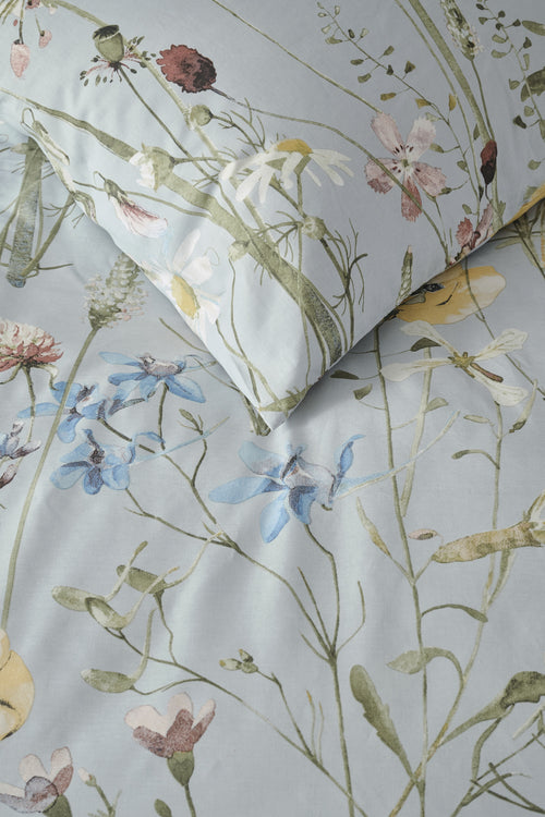 Ariadne at Home Dekbedovertrek Bloom - 260 x 200/220 cm - Blauw