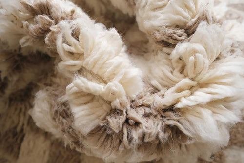 AFK Living vloerkleed Berber - handgemaakt - Wol - 106 x 164 cm - vtwonen shop