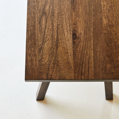 Tikamoon Bank van massief mangohout - Bruin - vtwonen shop