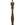 Light & Living vloerlamp Robbia - bruin - 23x23x125cm