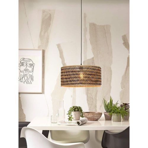 GOOD&MOJO hanglamp Java - bruin - Ø50cm - vtwonen shop