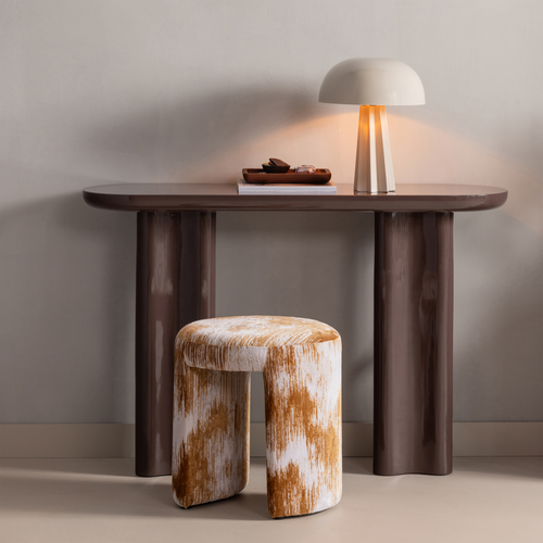 WOOOD tafellamp Virel - Metaal - Hoogglans Lichtgrijs - 29x11x11
