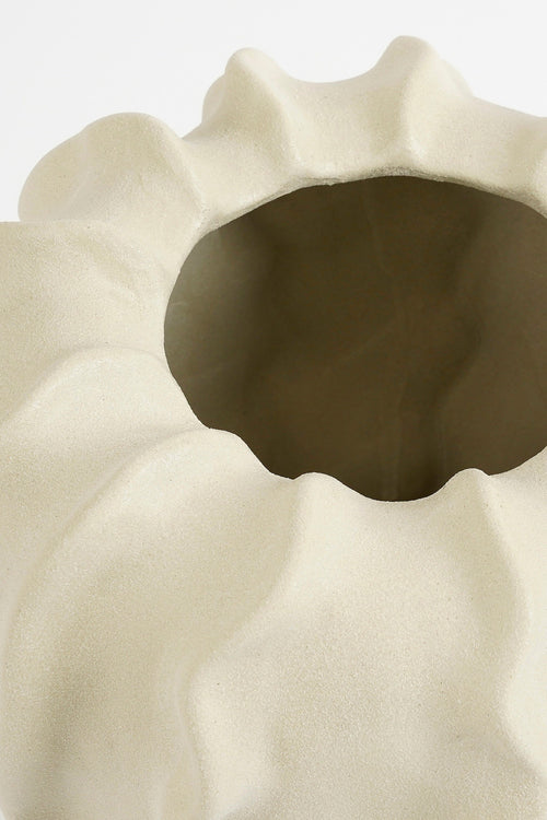 Mica Decorations Sierra Vaas - H31 x Ø22 cm - Keramiek - Beige - vtwonen shop