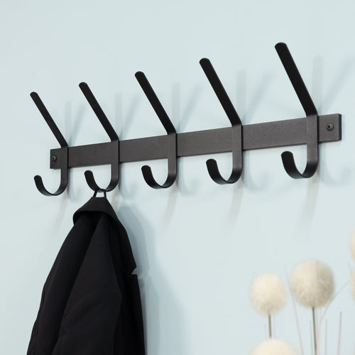 Spinder Design kapstok Dexter 5 - Zwart - 5 haken - vtwonen shop
