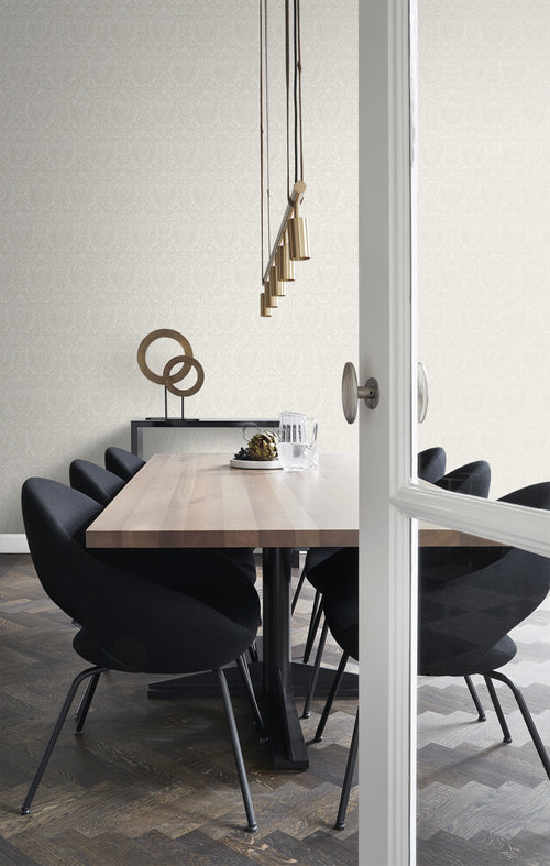 Origin Wallcoverings behang ornamenten glanzend beige - 53 cm x 10,05 m - 347328 - vtwonen shop