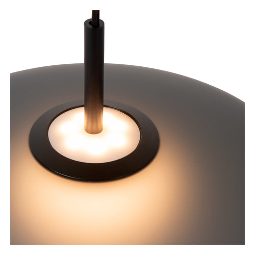 Lucide hanglamp MENGA - Geïntegreerde LED - Fumé