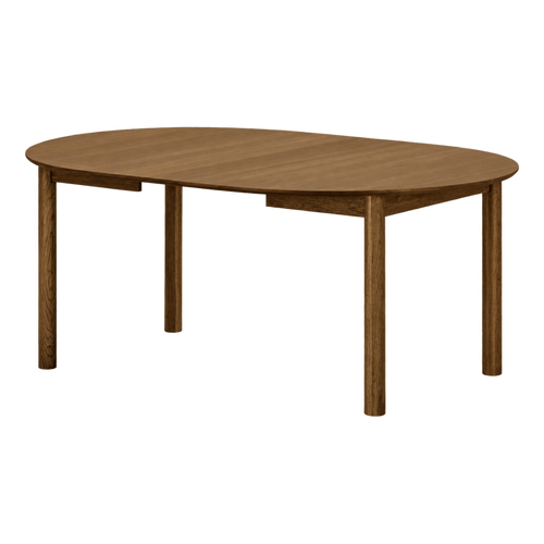 Artichok Loet uitschuifbare houten eettafel gerookt eiken - 120 - 220 x 75 cm