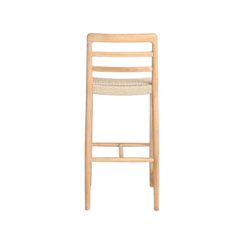 Verano teakhouten barstoel - Tuinstoel