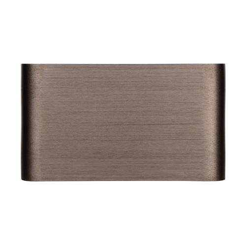 Atmooz wandlamp Aleki - geborsteld brons - 16 x 3,5 x H 9 cm - geïntegreerde led