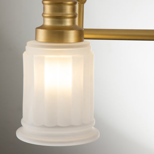 Elstead Quoizel Swell Wandlamp Geborsteld Messing, IP44